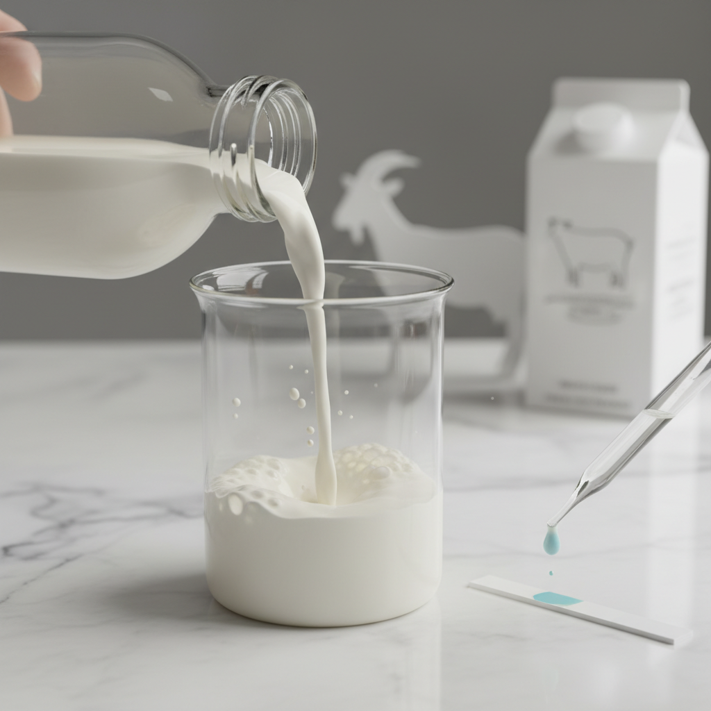 analiza mleka koziego