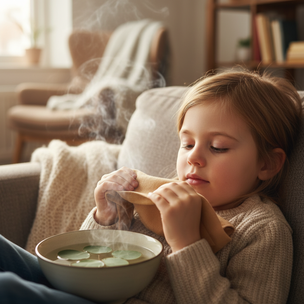co na zapchany nos u dziecka