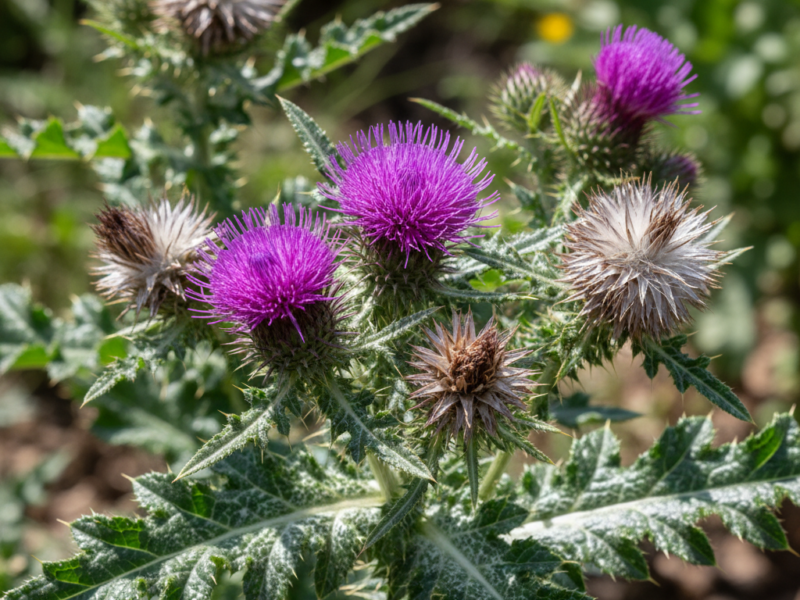 czy ostropest plamisty obniża cholesterol