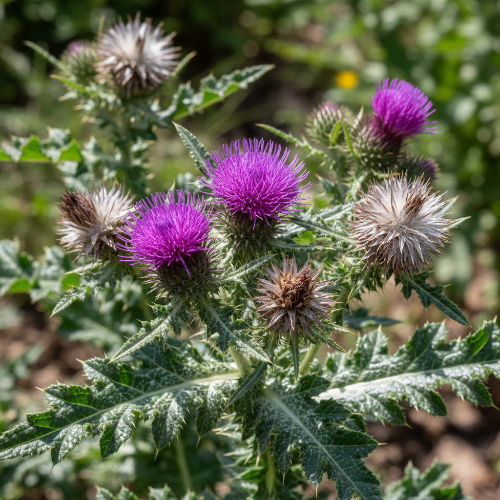 czy ostropest plamisty obniża cholesterol