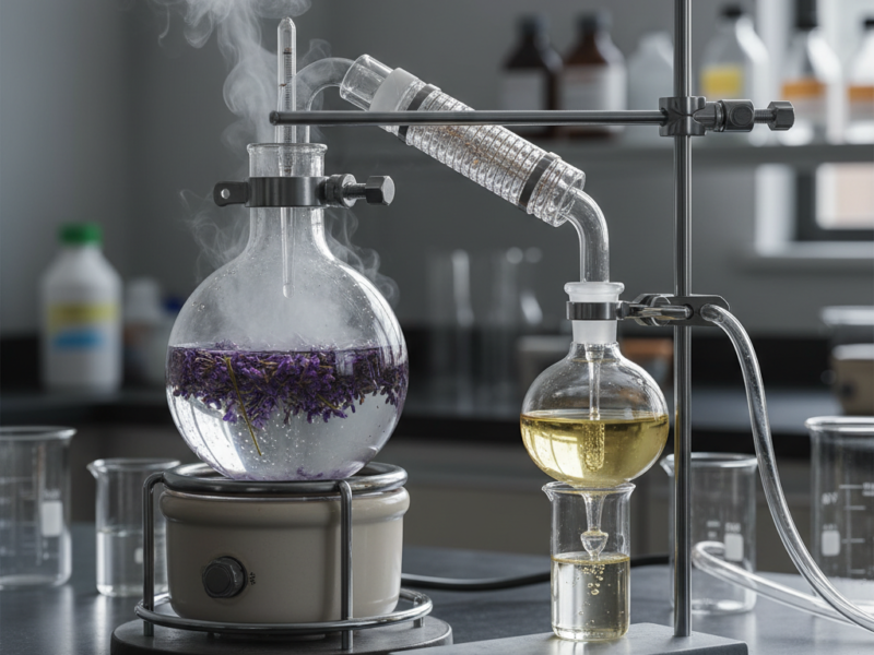 destylacja parą wodną