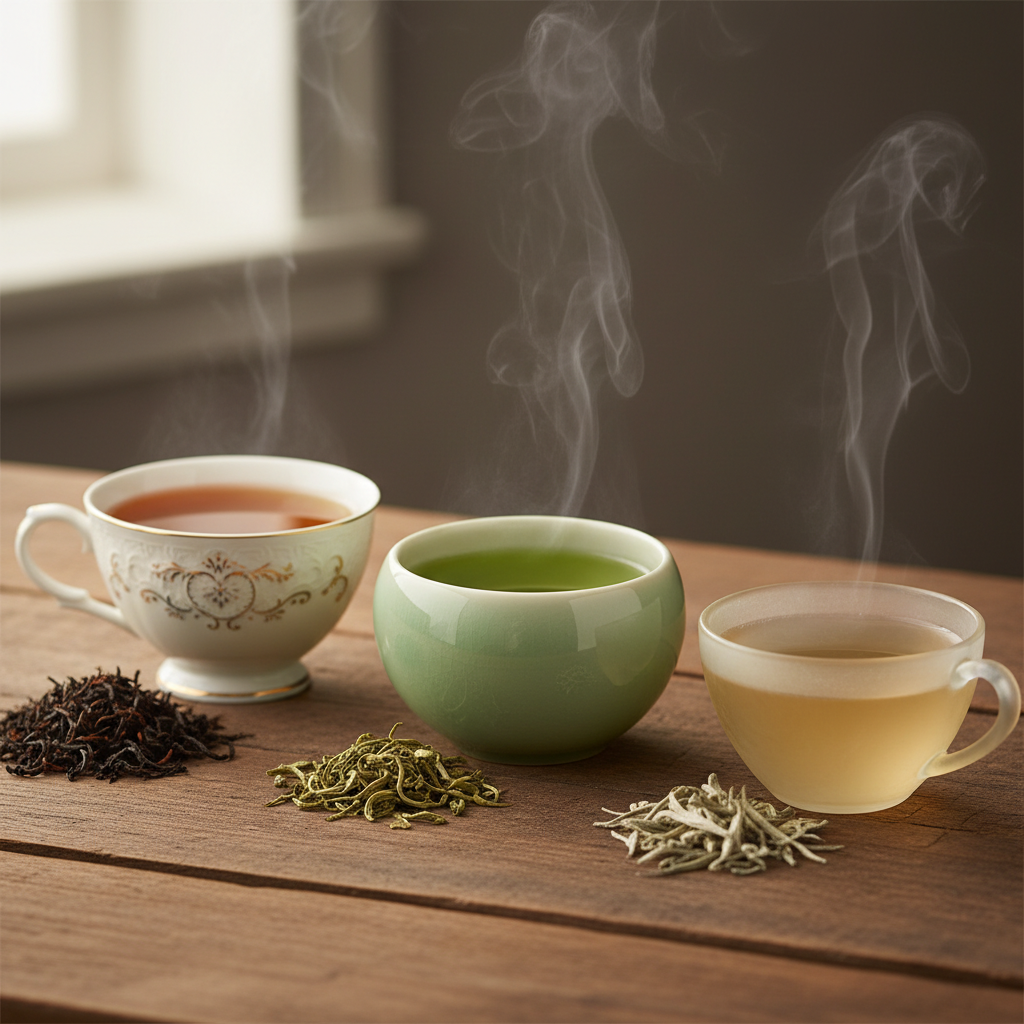 herbata czarna a zielona