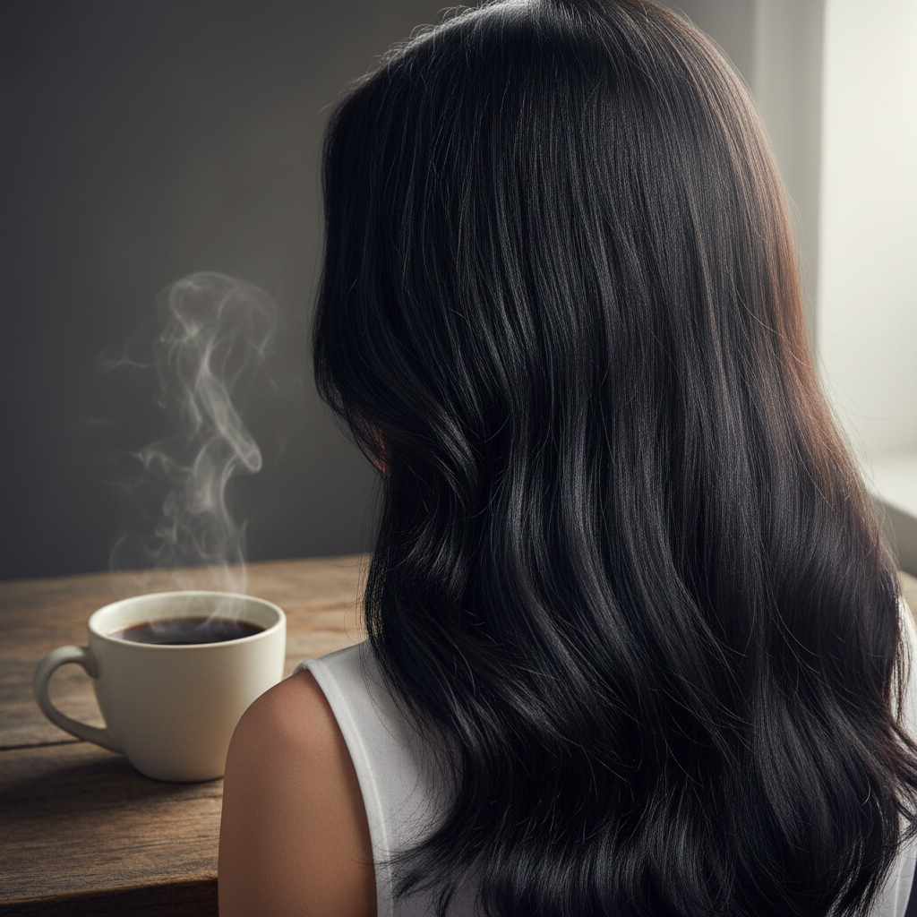 jak kofeina wpływa na włosy