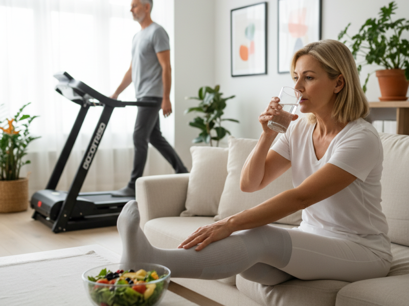 Jak Wdrożyć Codzienne Nawyki, by Ochronić Się przed Zakrzepicą