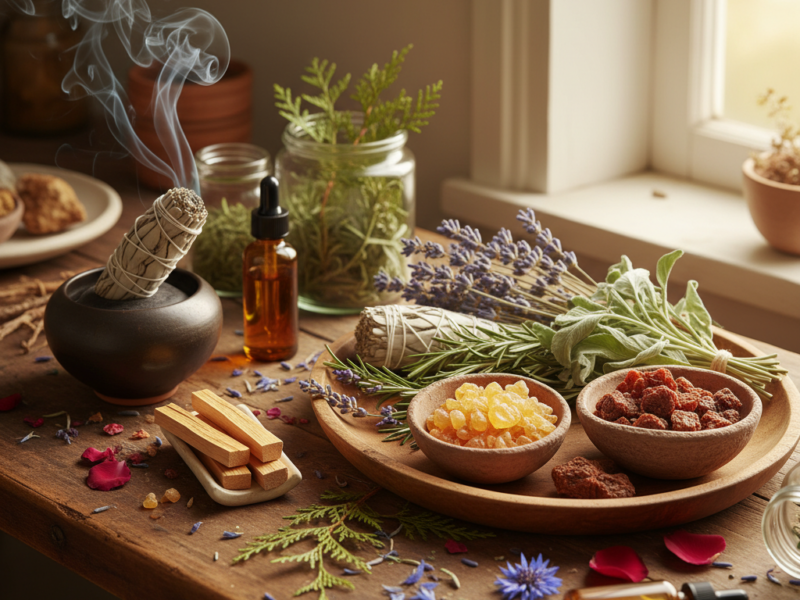 Jakie zioła na kadzidło?