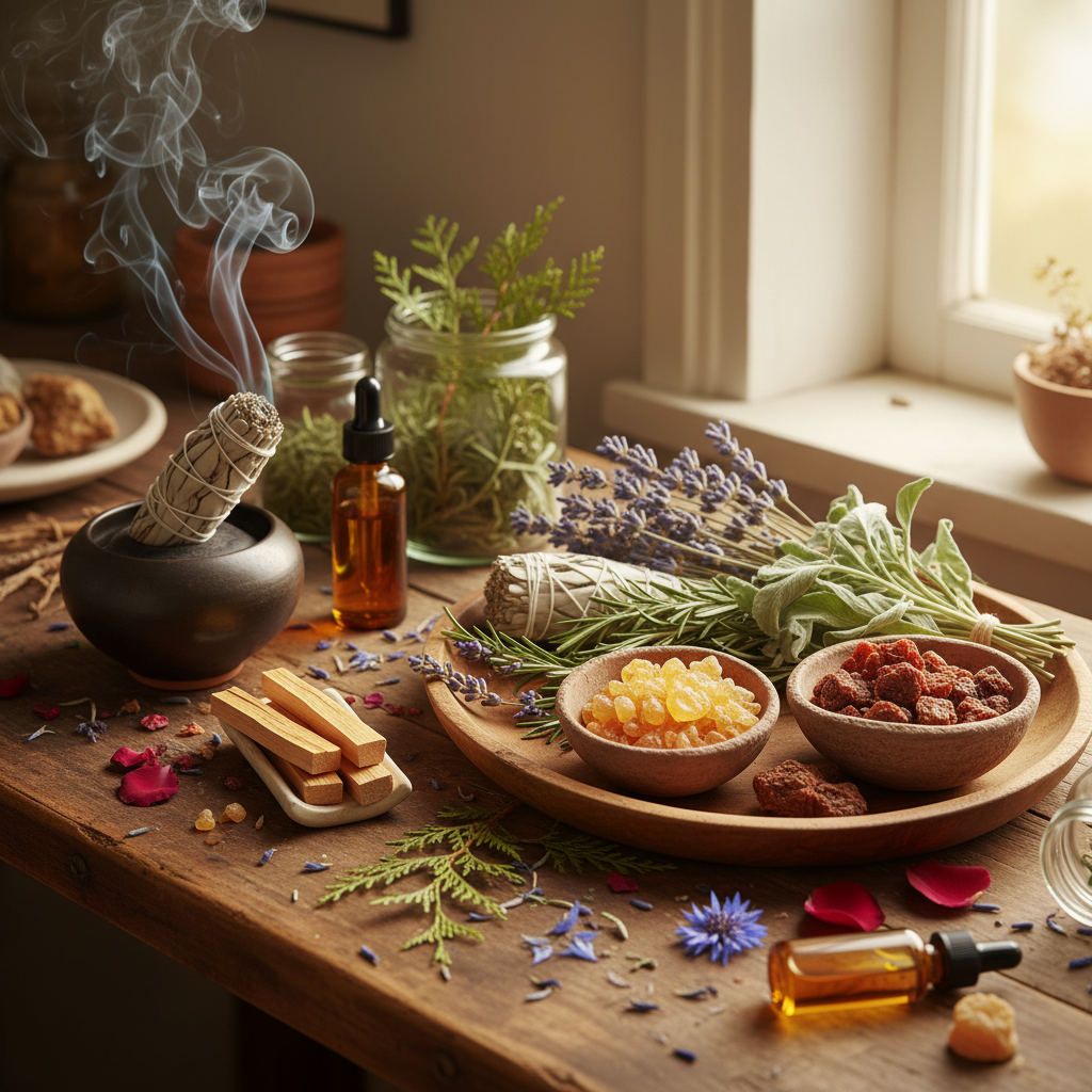 Jakie zioła na kadzidło?