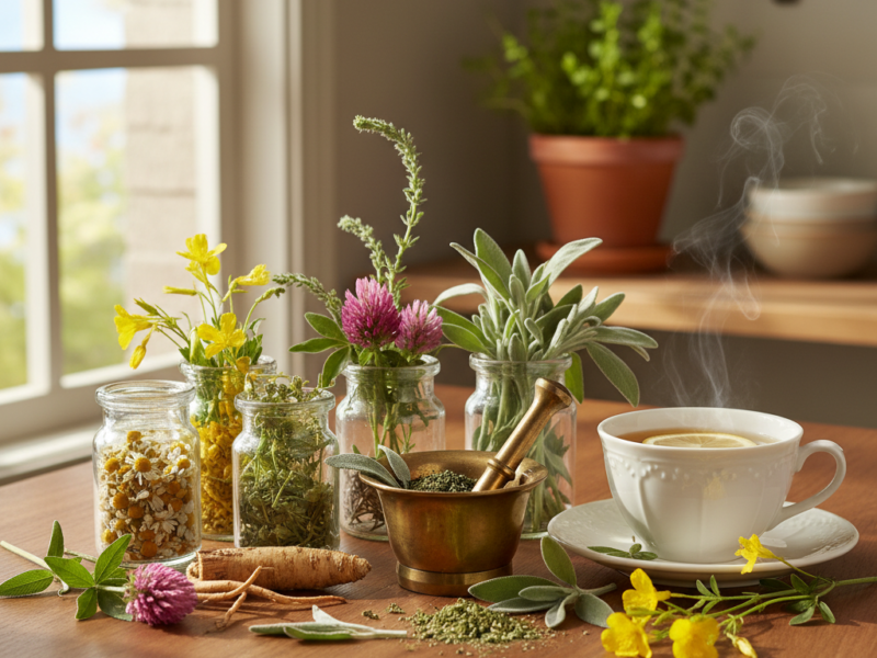 jakie zioła na menopauzę