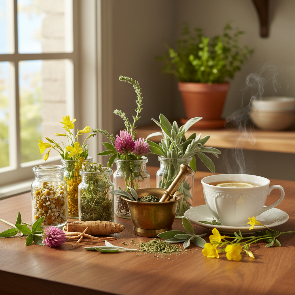 jakie zioła na menopauzę