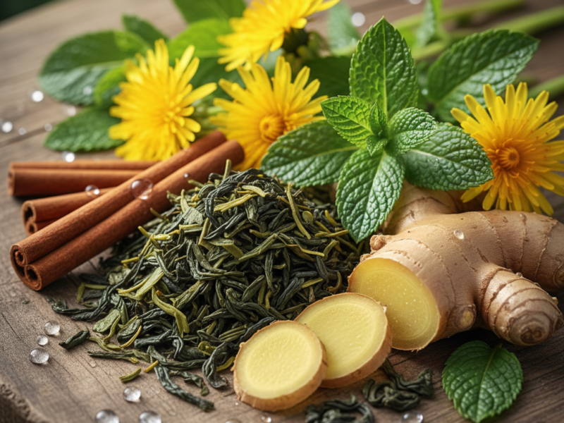 jakie zioła pić na odchudzanie