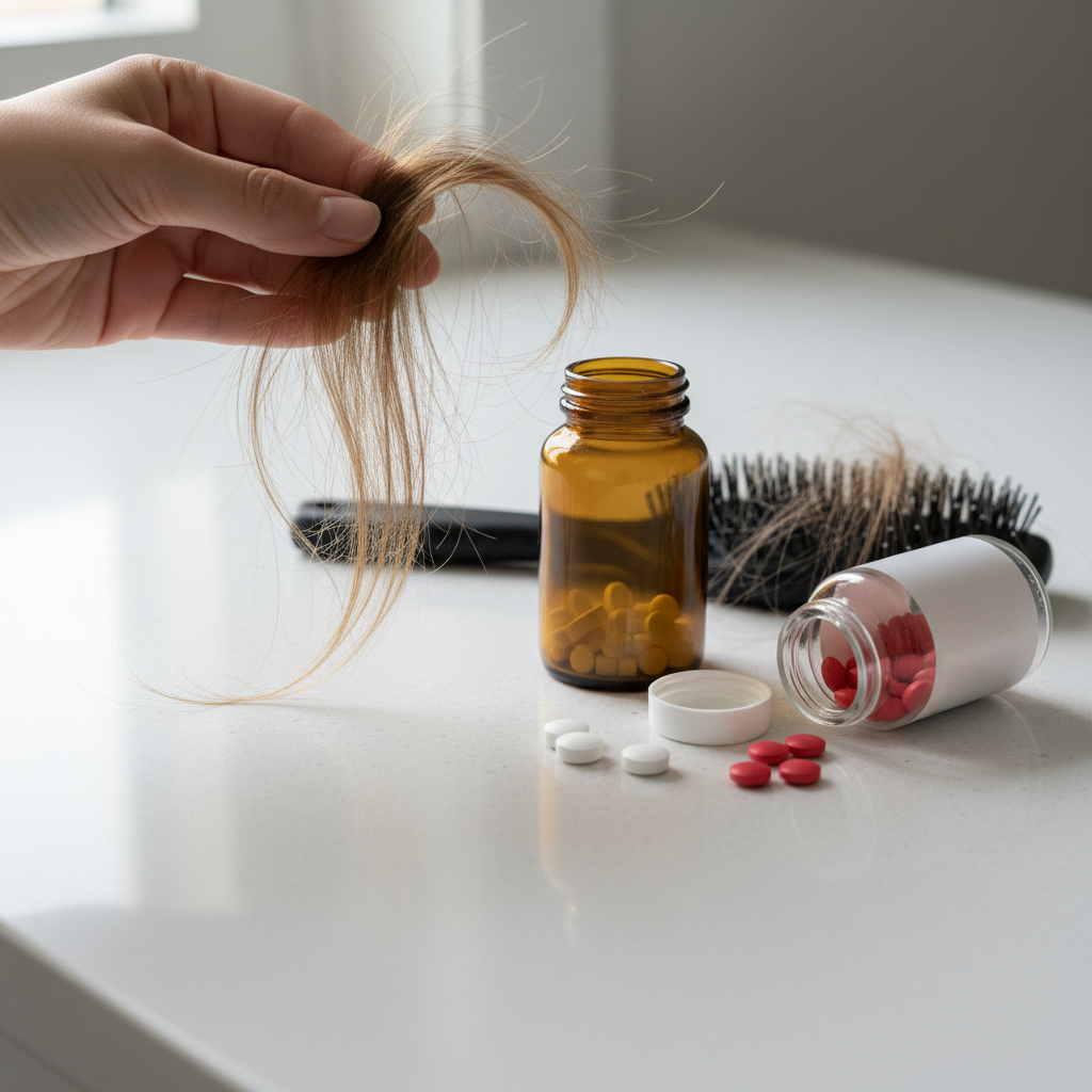 kwas foliowy wypadanie włosów