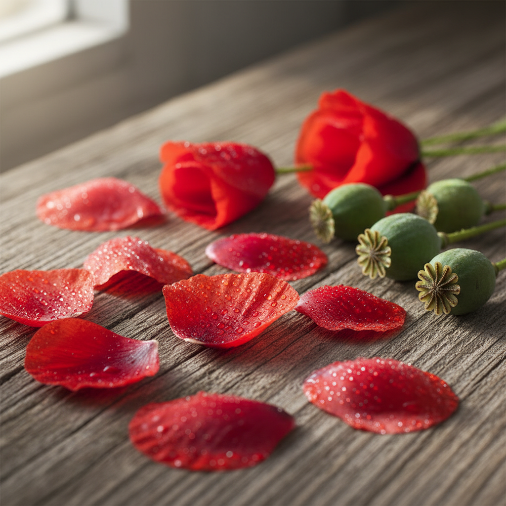 Na co pomogą płatki maku polnego?