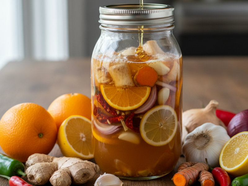 ognisty cydr przepis