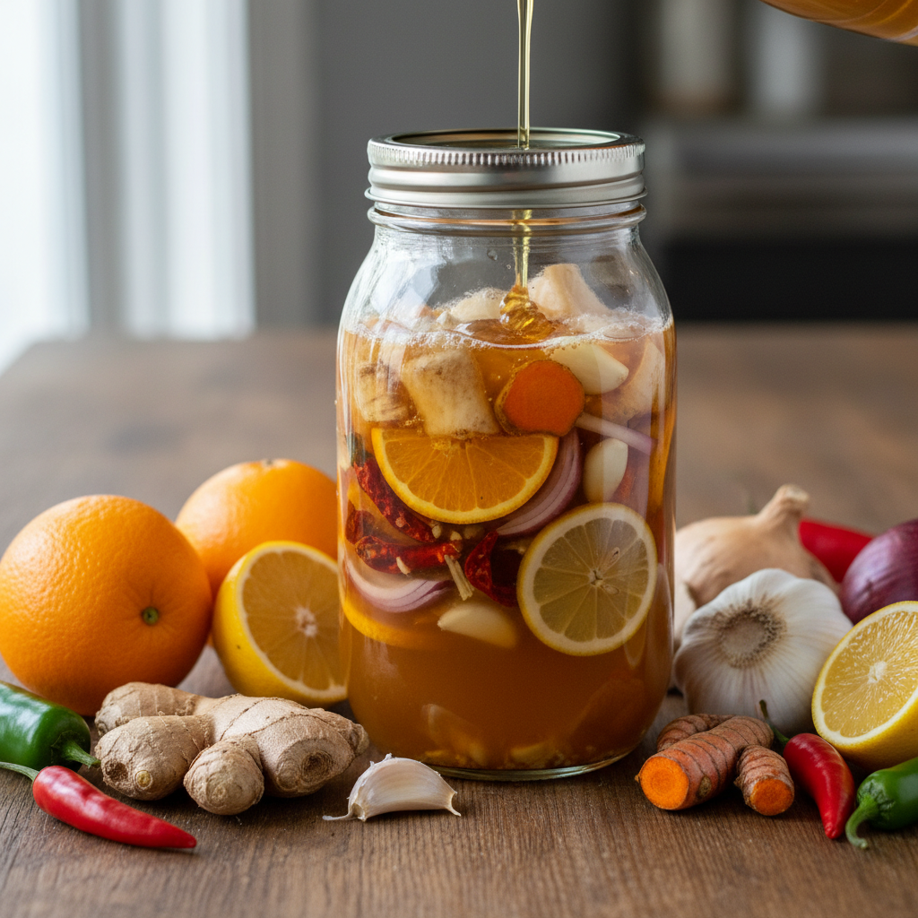 ognisty cydr przepis