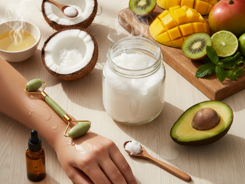 olej kokosowy jako kosmetyk