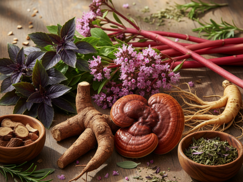 rośliny adaptogenne