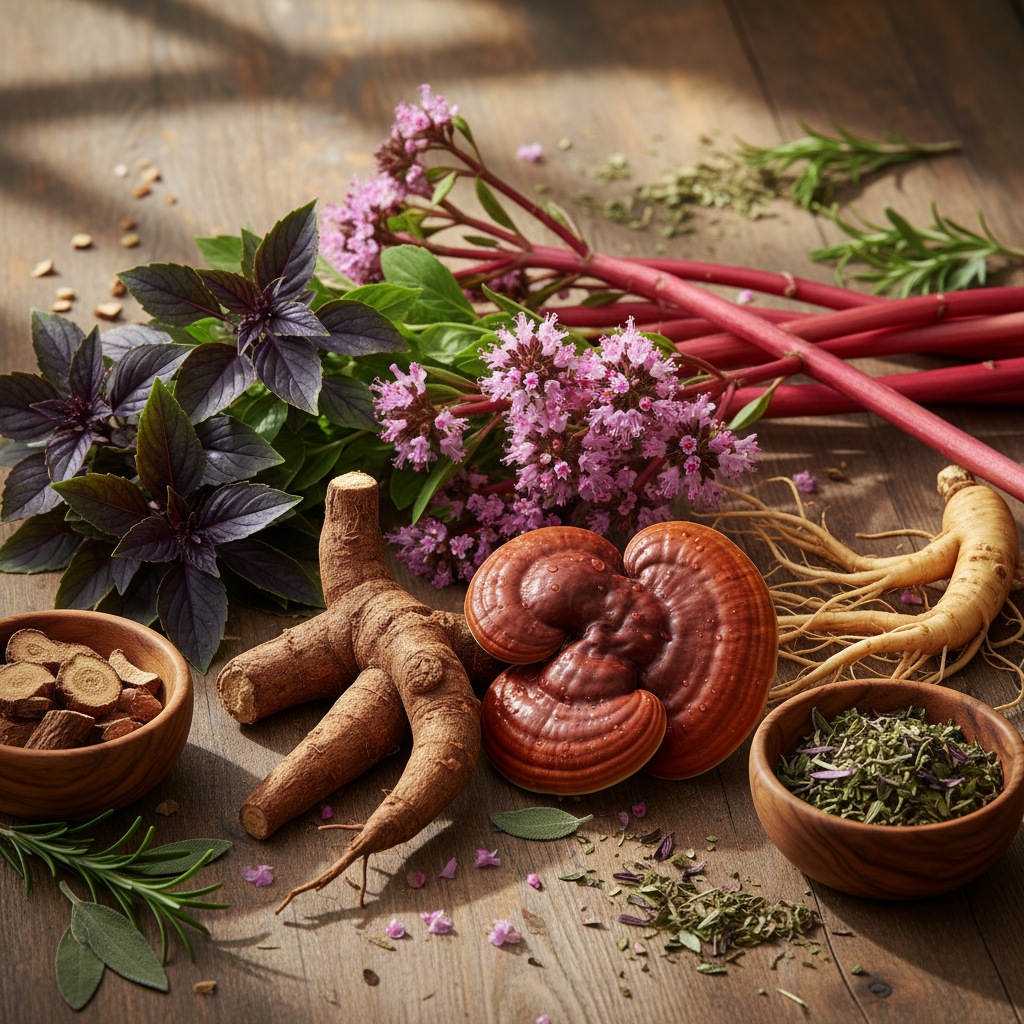 rośliny adaptogenne