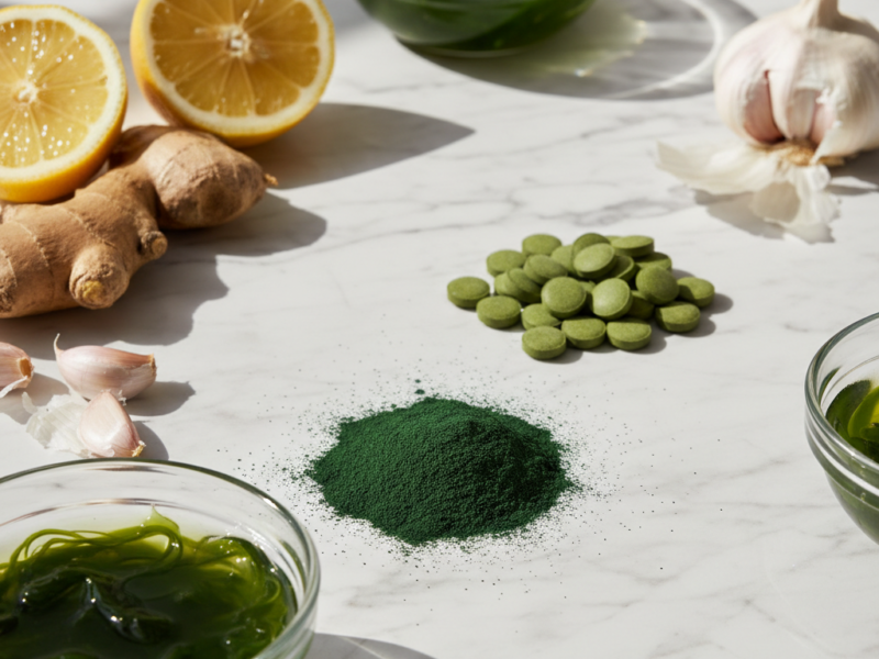 Spirulina i Chlorella: Naturalne Suplementy dla Wzmocnienia Odporności