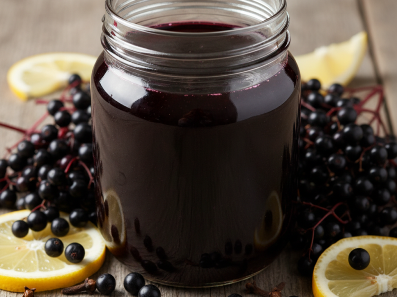 Syrop z czarnego bzu – co to jest?