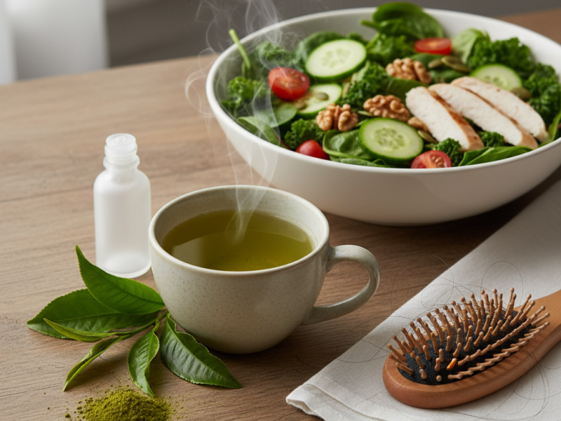 zielona herbata testosteron