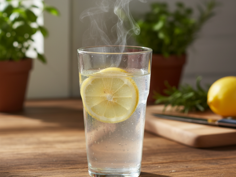 dlaczego warto pić wodę z cytryną