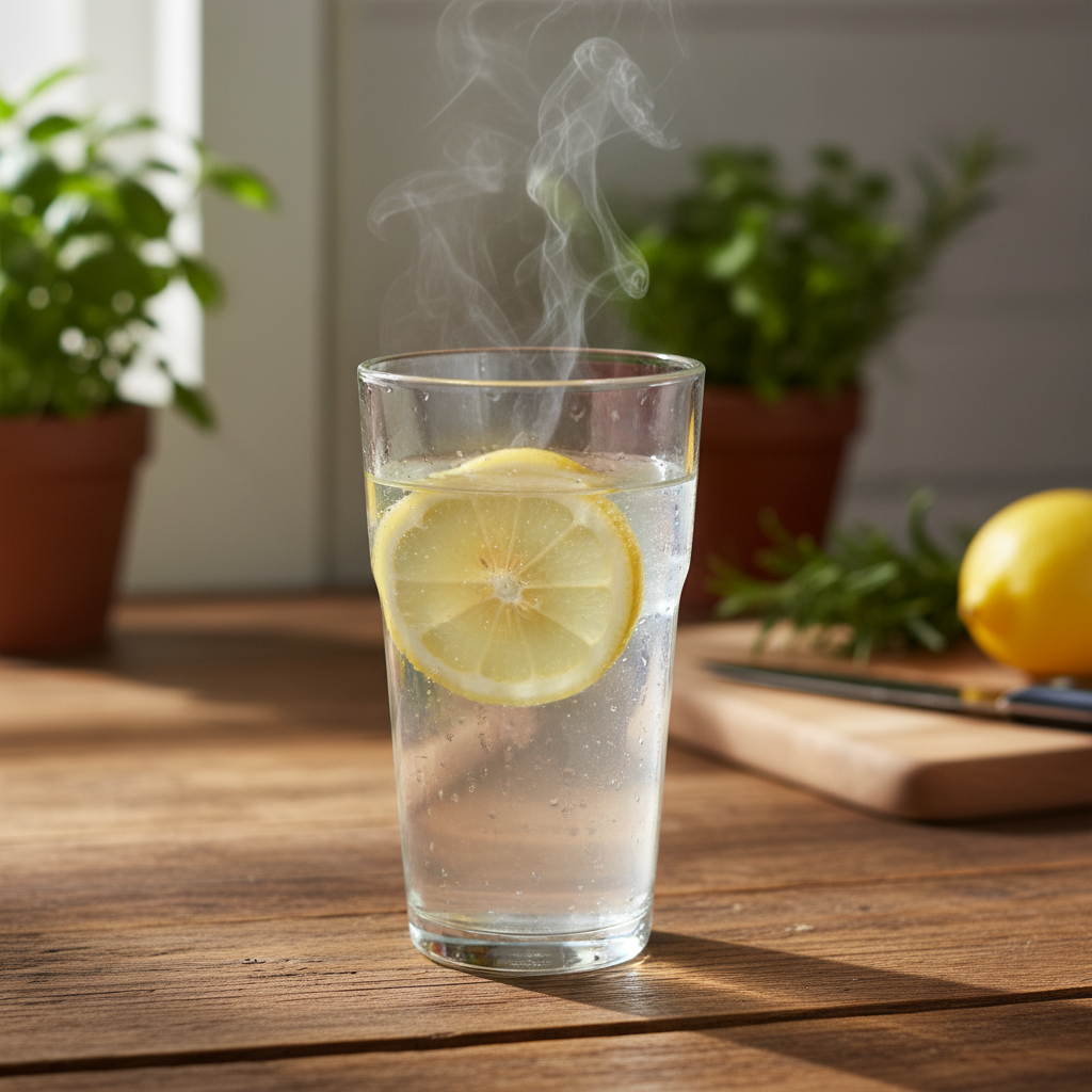 dlaczego warto pić wodę z cytryną