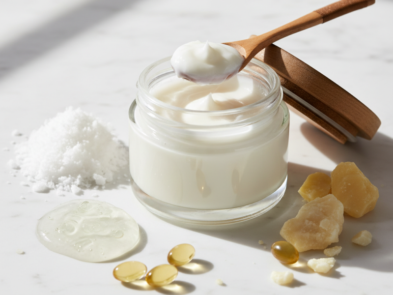 domowy krem pod oczy