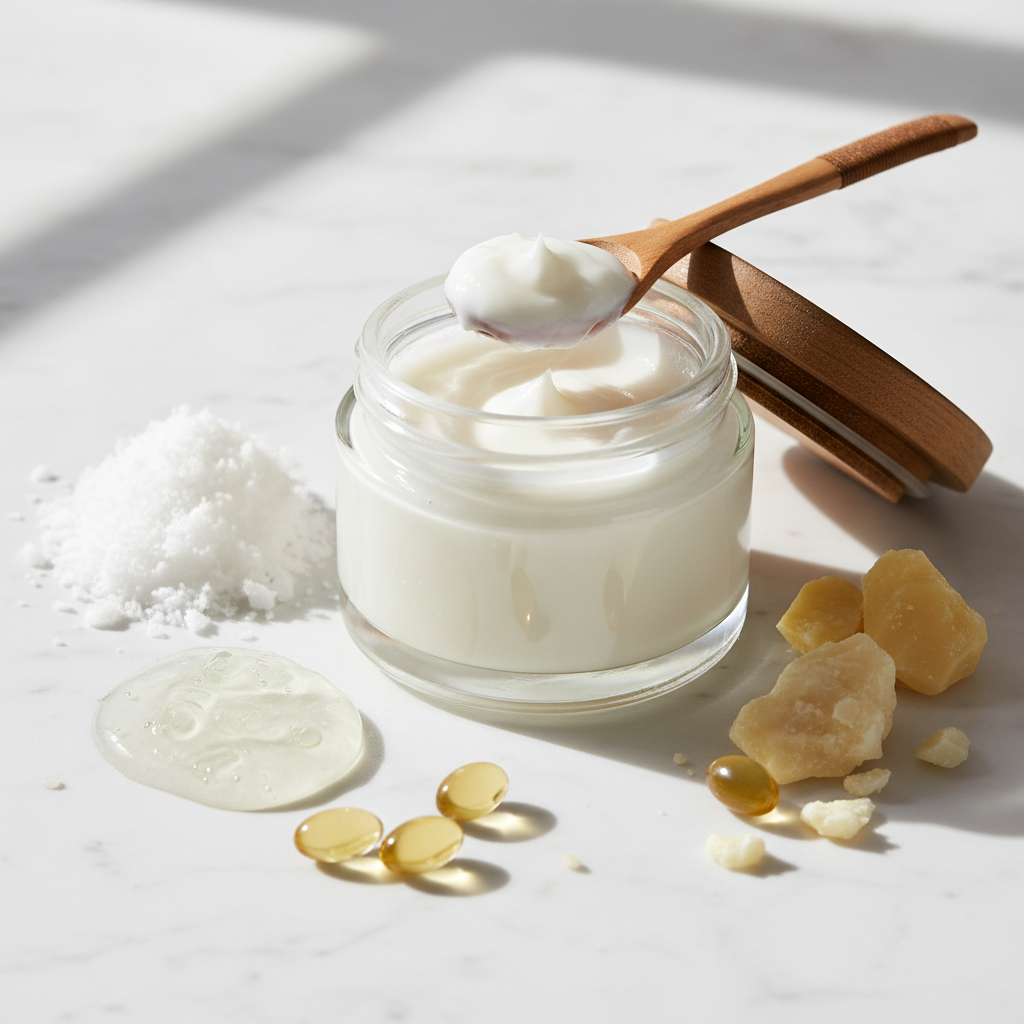 domowy krem pod oczy