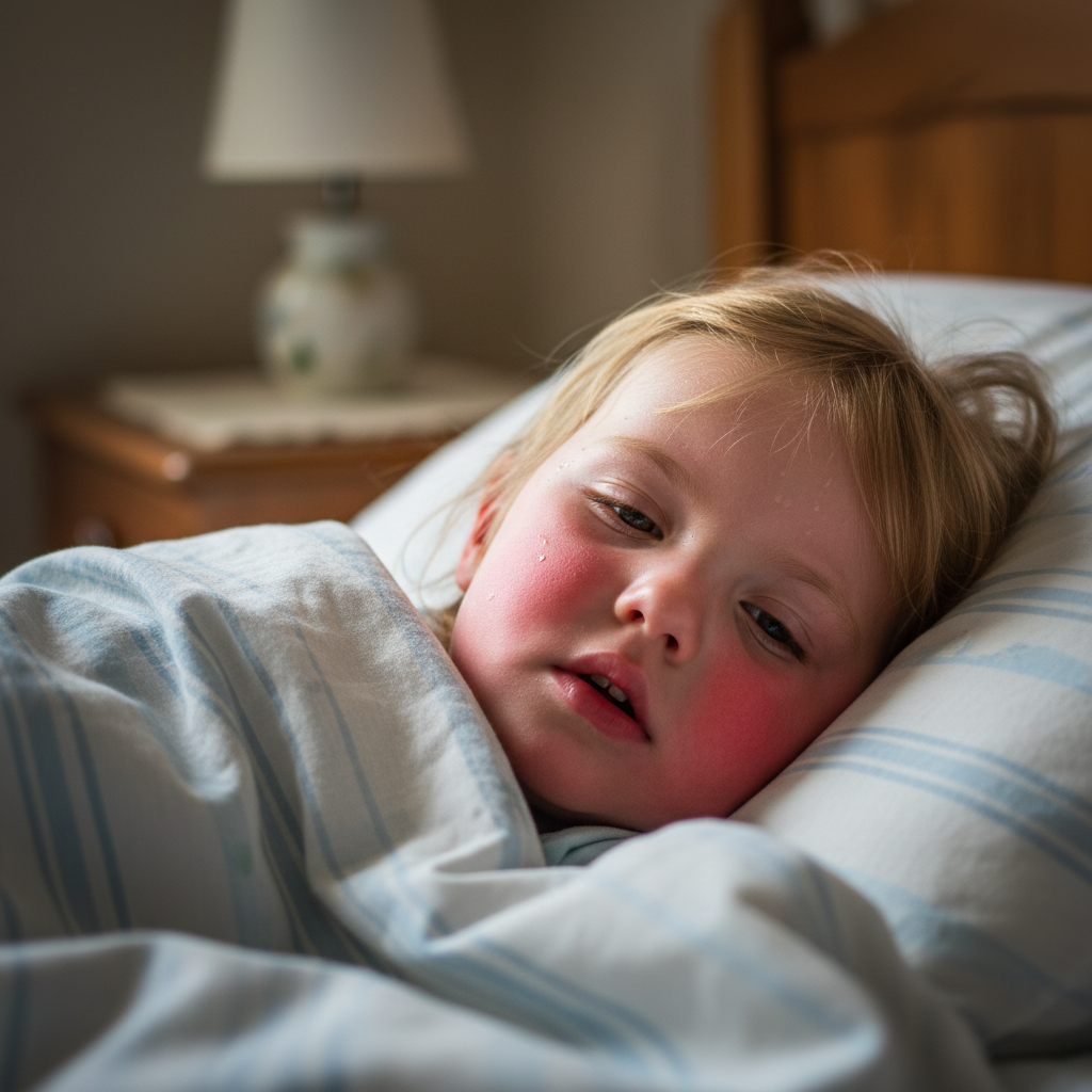 gorączka i zatkany nos bez kataru u dziecka