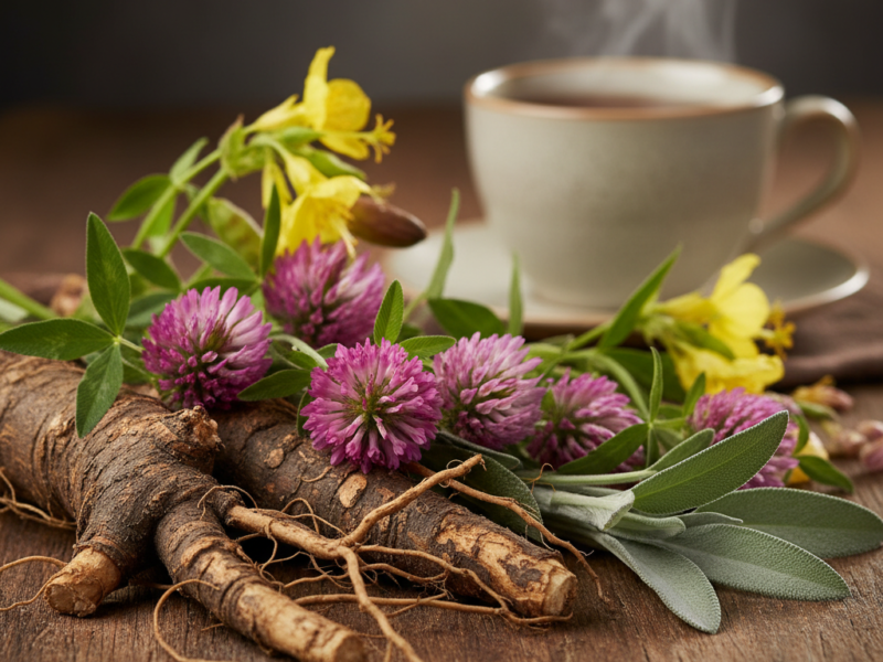 jak opóźnić menopauzę zioła