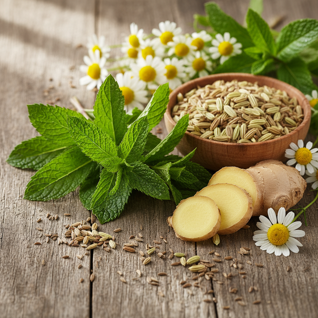 jakie ziola na wzdety brzuch