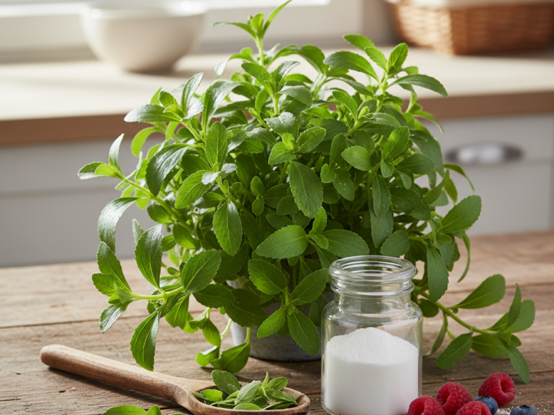 Stevia: Naturalny Zamiennik Cukru dla Zdrowego Życia Codziennego