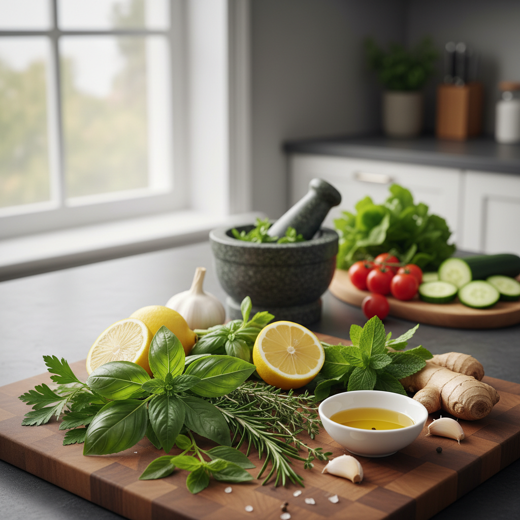 Zdrowa dieta, czyli zioła w kuchni