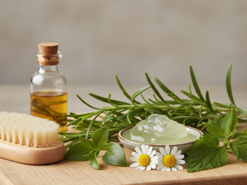 zioła na łojotokowe zapalenie skóry głowy