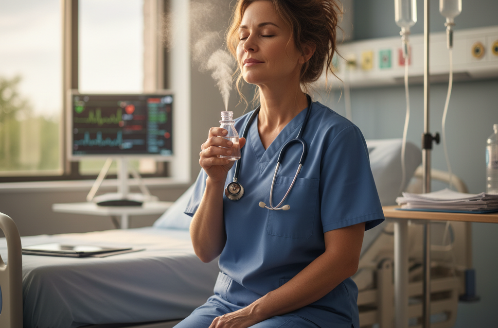 Doświadczenia pielęgniarek z intensywnej terapii z aromaterapią w walce ze zmęczeniem i problemami ze snem