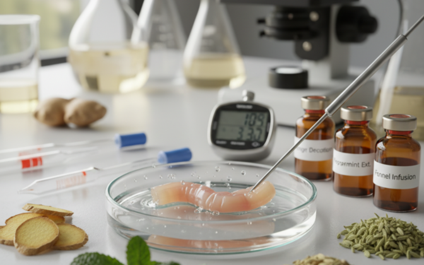 Ziołowe formuły a motoryka przewodu pokarmowego: Łączenie tradycji z mechanizmami naukowymi