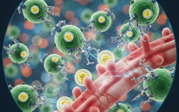 Robotyczne mikroalgi z probiotykami w walce z chorobą zapalną jelit