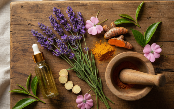 Lecznicze rośliny na trądzik pospolity: Przegląd opartych na dowodach metod promowanych w mediach społecznościowych