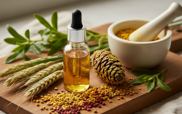 Ekstrakt z pyłku kwiatowego z witaminami w leczeniu przewlekłego zapalenia prostaty: poprawa funkcji moczowych i seksualnych