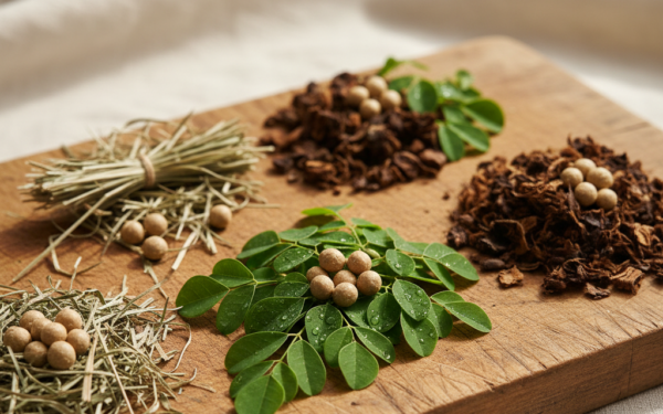 Liście Moringa stenopetala i resztki z kafeterii jako suplementy w diecie owiec Gamo: efekty na wzrost i opłacalność