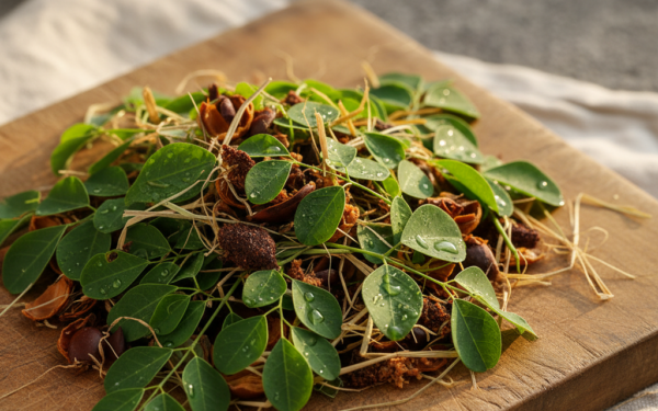 Liście Moringa stenopetala i resztki z kafeterii jako suplementy w żywieniu owiec Gamo: efekty na wzrost i opłacalność