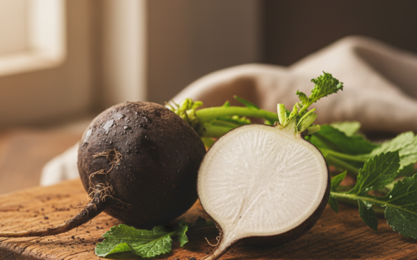 Rzodkiew czarna - właściwości i zastosowanie