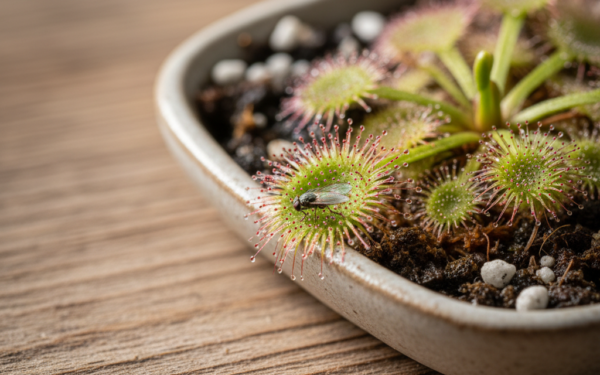 Czym karmić rosiczkę? Poradnik pielęgnacji i żywienia