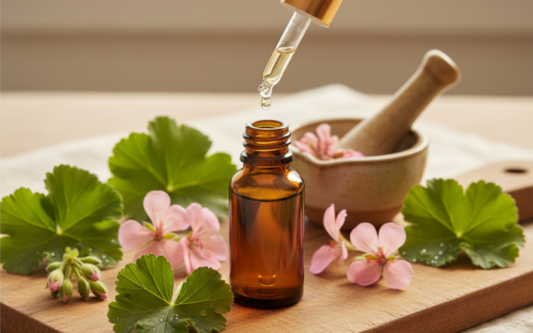 Olejek geraniowy - właściwości i zastosowanie