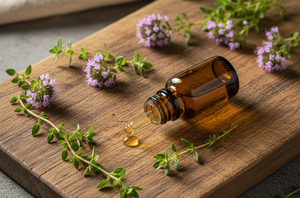 Olejek tymiankowy - właściwości i zastosowanie