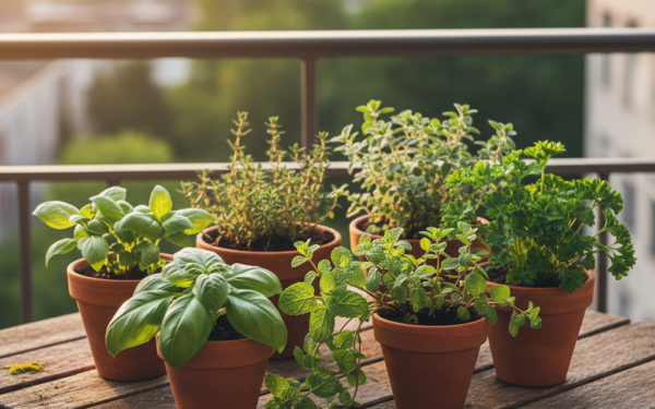 Jakie zioła można sadzić na balkonie