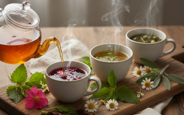 Jakie zioła pić na zmarszczki