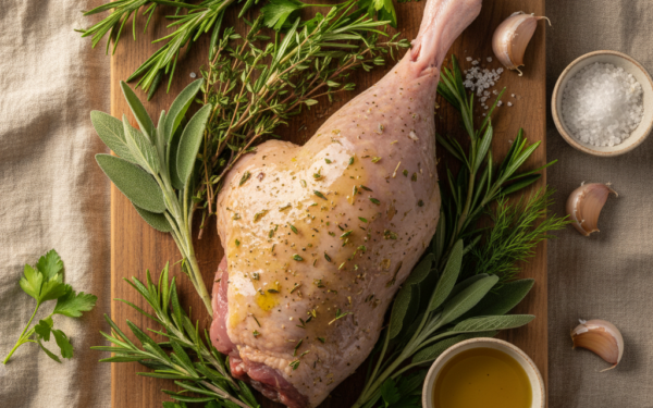 Jakie zioła do gęsiny