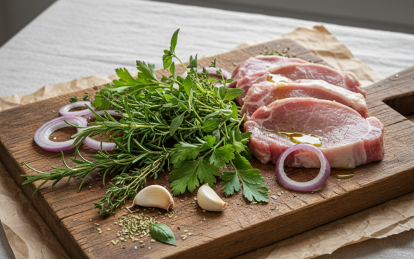 Jakie zioła do karkówki z grilla