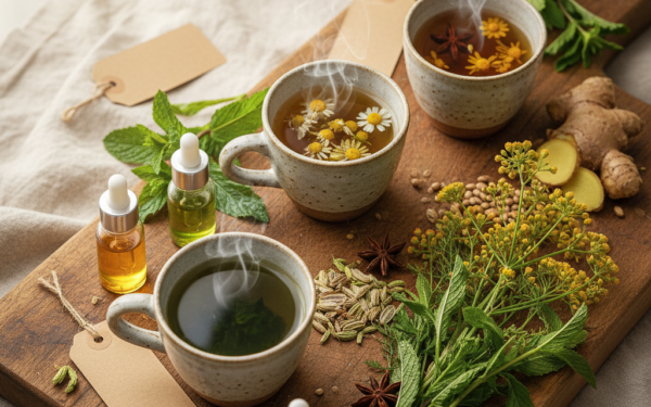 Jakie zioła na gazy jelitowe