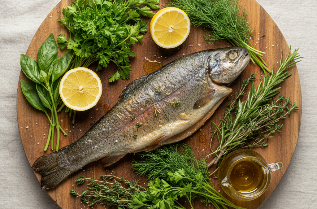 Jakie zioła do ryby pieczonej